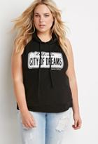 Forever21 Plus City Of Dreams Hooded Tank