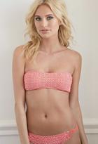 Forever21 Strappy Diamond Print Bandeau