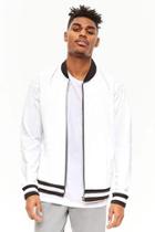 Forever21 Zip-front Varsity Jacket