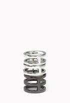 Forever21 Circle Cutout Ring Set