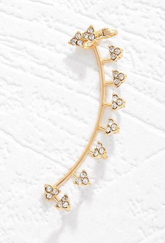 Forever21 Rhinestone Spike Ear Cuff