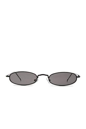 Forever21 Men Oval Wireframe Sunglasses