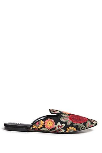 Forever21 Mia Embroidered Mules
