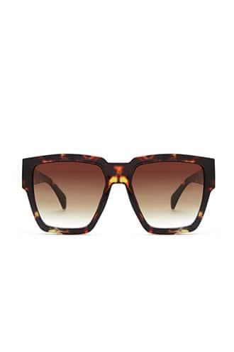 Forever21 Oversize Square Tortoiseshell Sunglasses