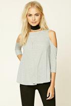 Love21 Women's  Open-shoulder Top