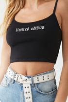 Forever21 Limited Edition Graphic Cropped Cami