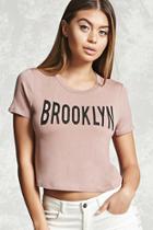 Forever21 Brooklyn Cropped Tee