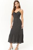 Forever21 Dot Print Midi Dress