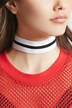 Forever21 Elasticized Stripe Choker