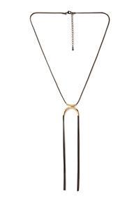 Forever21 Snake Chain Fringe Necklace