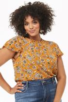 Forever21 Plus Size Ornate Ruffled Top