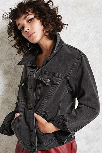 Forever21 Washed Denim Jacket