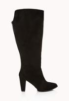 Forever21 Women's  Wide Calf 24-hour Boots