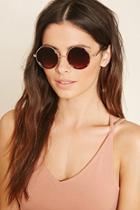 Forever21 Two-tone Round Sunglasses