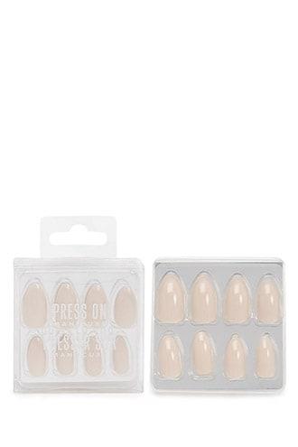 Forever21 Nude Shiny Press-on Nails