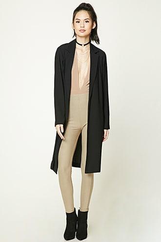 Forever21 High-waisted Knit Leggings