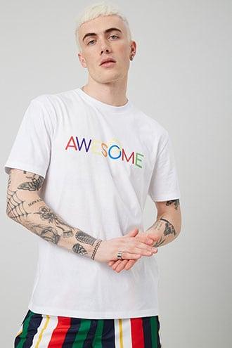Forever21 Awesome Graphic Tee