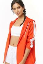 Forever21 Active Contrast-striped Windbreaker