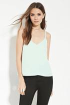 Love21 Women's  Contemporary V-cut Cami