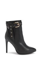 Forever21 Grommet Faux Leather Booties