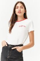 Forever21 Boxy California Graphic Tee