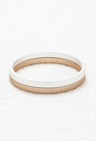 Forever21 Two-tone Matte Bangle