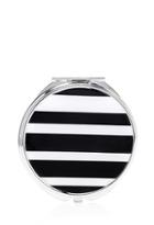 Forever21 Striped Mirror Compact (black/white)
