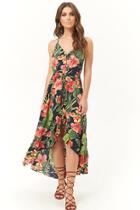 Forever21 Tropical High-low Cami Dress
