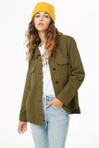 Forever21 Twill Utility Jacket