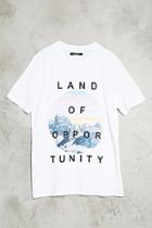 21 Men Men's  Land Of Opportunity Graphic Tee