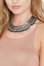 Forever21 Burnished Medallion Necklace