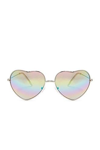 Forever21 Tinted Heart Sunglass