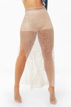 Forever21 Sheer Glitter Maxi Skirt