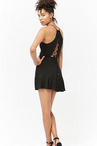 Forever21 Racerback Flounce Dress