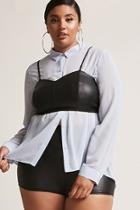 Forever21 Plus Size Bustier Crop Top