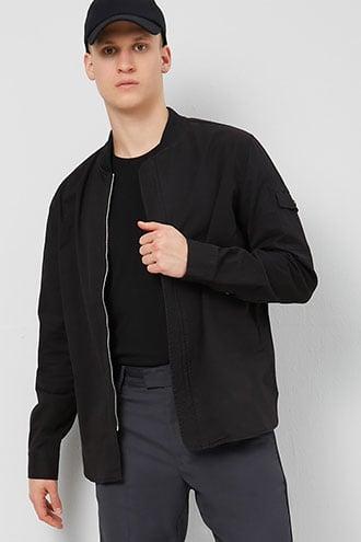 Forever21 Fitted Shirt Jacket