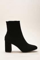 Forever21 Mia Ankle Sock Boots