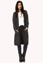 Forever21 Women's  No-fuss Longline Cardigan