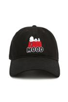Forever21 Snoopy Embroidered Dad Cap