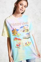 Forever21 Tie-dye Candyland Graphic Tee