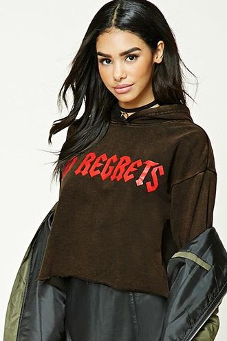 Forever21 No Regrets Hoodie