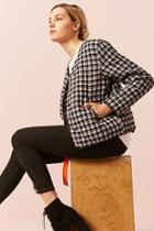Forever21 Quilted Plaid Jacket