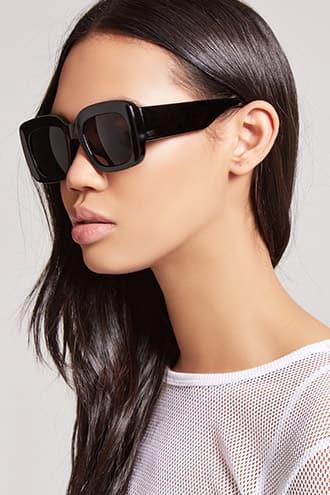 Forever21 Retro-inspired Square Sunglasses