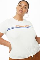 Forever21 Plus Size Stranger Graphic Tee