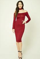 Forever21 Choker Neck Bodycon Dress