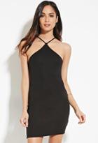 Forever21 Women's  Y-neck Cami Bodycon Dress