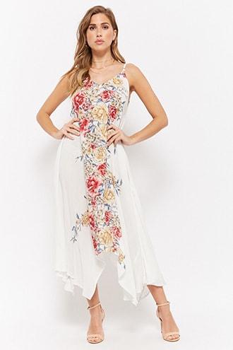 Forever21 Floral Cami Midi Dress
