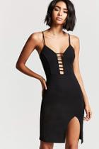 Forever21 Plunging Ladder Bodycon Dress
