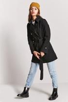 Forever21 Belted Canvas Trench Coat