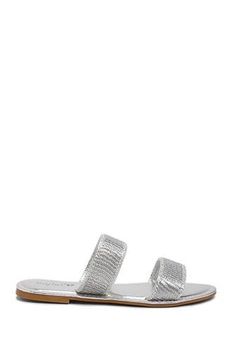 Forever21 Threaded Metallic Sandals